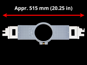 Barudan Standard Allied Grid-Lock Hoops (AGL/AGLC) - EFP 520 mm (Appr. 20.5 inch) Arm Spacing