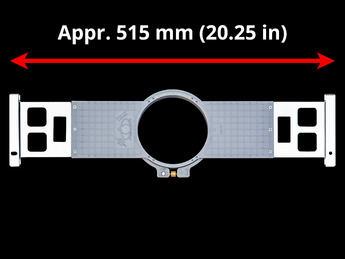 Barudan Standard Allied Grid-Lock Hoops (AGL/AGLC) - QS 520 mm (Appr. 20.5 inch) Arm Spacing