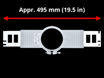 Happy Japan Premium Allied Grid-Lock Hoops (PAGL) - 500 mm (Appr. 19.7 inch) Arm Spacing