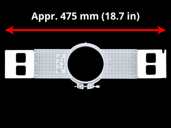 Melco Premium Allied Grid-Lock Hoops (PAGL) - 480 mm (Appr. 18.9 inch) Arm Spacing
