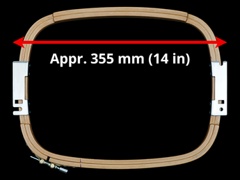 Ricoma Allied Wooden Hoops (AWH) - 360 mm (Appr. 14.2 inch) Arm Spacing