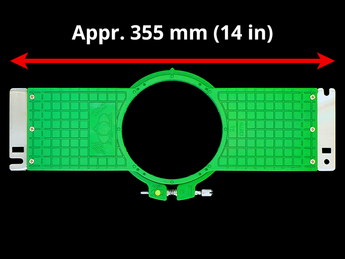 Ricoma Premium Allied Grid-Lock Hoops (PAGL) - 360 mm (Appr. 14.2 inch) Arm Spacing