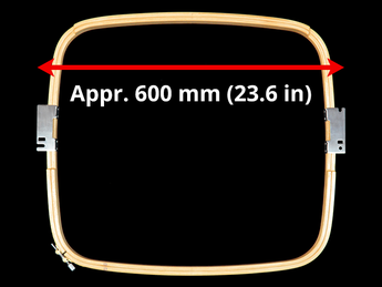 Tajima Allied Wooden Hoops (AWH) - 600 mm (Appr. 23.8 inch) Arm Spacing