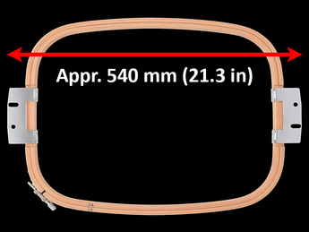 ZSK Allied Wooden Hoops (AWH) - 540 mm (Appr. 21.3 inch) Arm Spacing