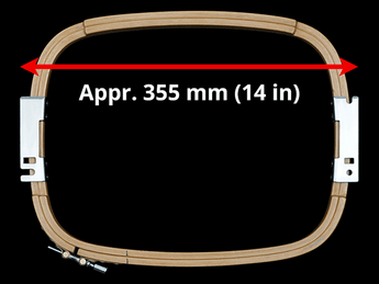 Avance Allied Wooden Hoops (AWH) - 360 mm (Appr. 14.2 inch) Arm Spacing