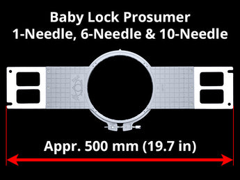 Baby Lock Premium Allied Grid-Lock Hoops (PAGL) - 1-Needle Capella, 6-Needle & 10-Needle