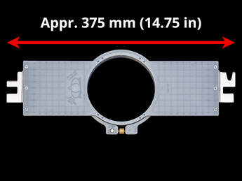 Barudan Standard Allied Grid-Lock Hoops (AGL/AGLC) - EFP 380 mm (Appr. 15.0 inch) Arm Spacing
