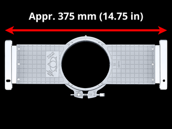 Barudan Premium Allied Grid-Lock Hoops (PAGL) - QS 380 mm (Appr. 15.0 inch) Arm Spacing