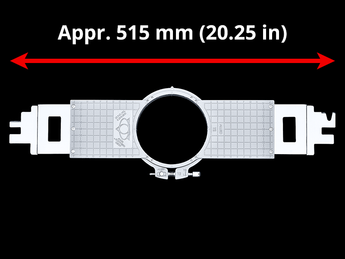 Barudan Premium Allied Grid-Lock Hoops (PAGL) - EFP 520 mm (Appr. 20.5 inch) Arm Spacing