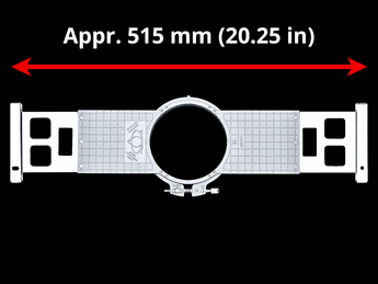 Barudan Premium Allied Grid-Lock Hoops (PAGL) - QS 520 mm (Appr. 20.5 inch) Arm Spacing