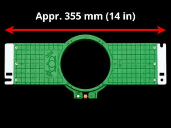 Brother Commercial Standard Allied Grid-Lock Hoops (AGL/AGLC) - 360 mm (Appr. 14.2 inch) Arm Spacing