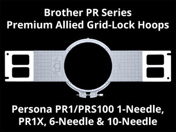 Brother PR Series Premium Allied Grid-Lock Hoops (PAGL) - 1, 6 and 10-Needle