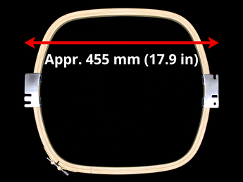 Happy Japan Allied Wooden Hoops (AWH) - 450 mm (Appr. 17.7 inch) Arm Spacing