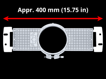 ZSK Premium Allied Grid-Lock Hoops (PAGL) - 400 mm (Appr. 15.7 inch) Arm Spacing