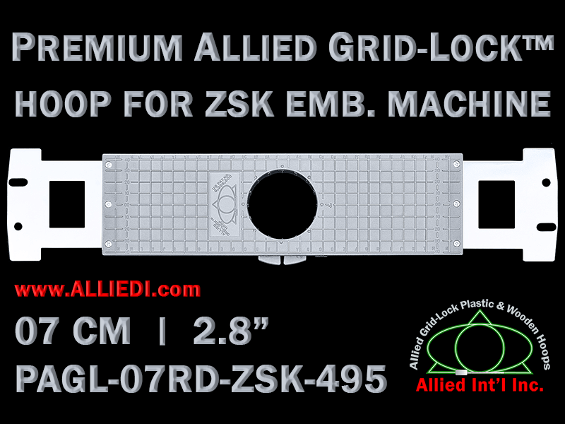 Loop Hoop Lock ZSK Hoop - 7 cm (2.8 inch) - Premium Allied Grid-Lock Hoop - For 495 mm ...