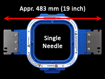 Alliance Single-Needle 487 mm (Appr. 19.2 inch) Arm Spacing