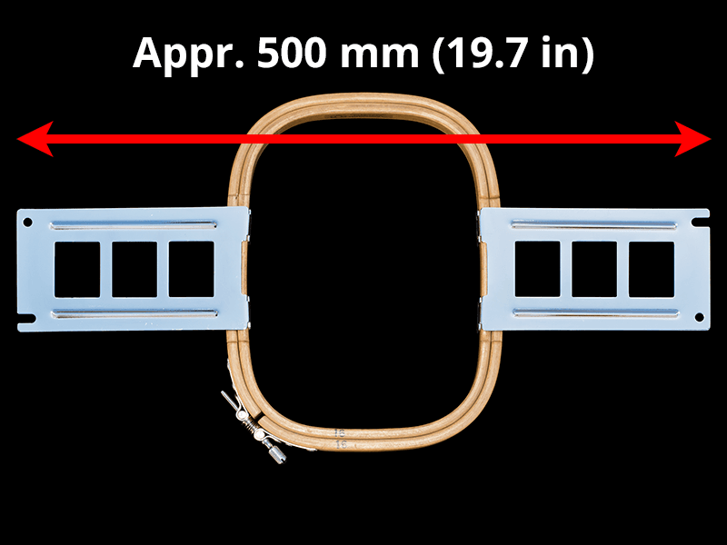 Multi-Needle 504 mm (Appr. 19.8 inch) Arm Spacing
