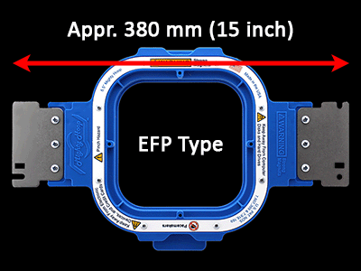 380 mm (Appr. 15.0 inch) Arm Spacing - EFP Type