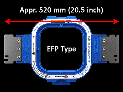 520 mm (Appr. 20.5 inch) Arm Spacing - EFP Type