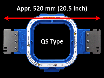 520 mm (Appr. 20.5 inch) Arm Spacing - QS Type