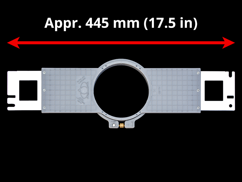 450 mm (Appr. 17.7 inch) Arm Spacing