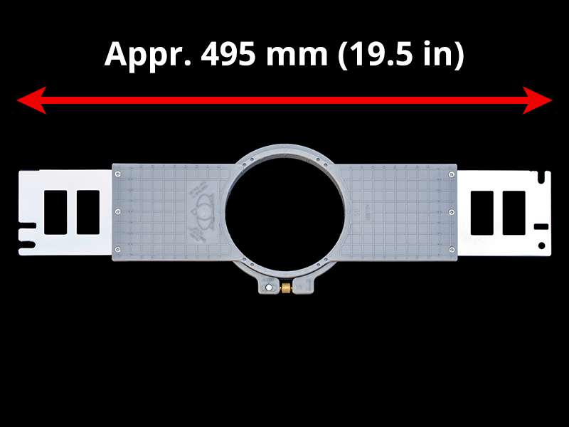 500 mm (Appr. 19.7 inch) Arm Spacing