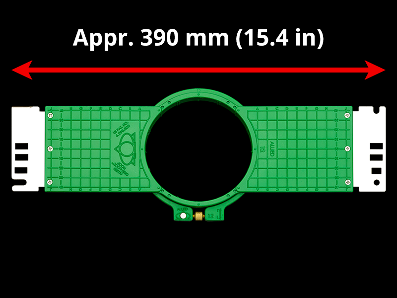 394 mm (Appr. 15.5 inch) Arm Spacing
