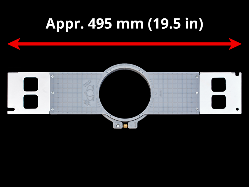 500 mm (Appr. 19.7 inch) Arm Spacing
