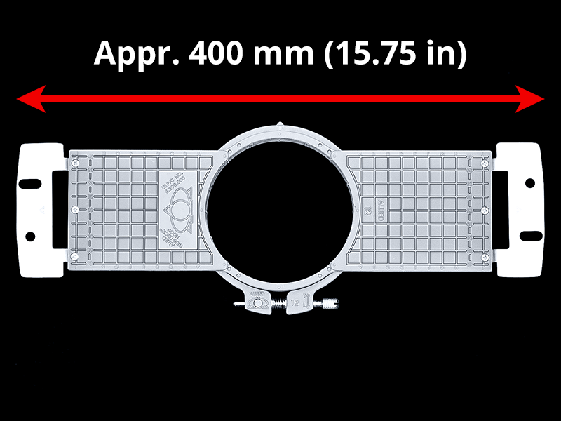 400 mm (Appr. 15.7 inch) Arm Spacing