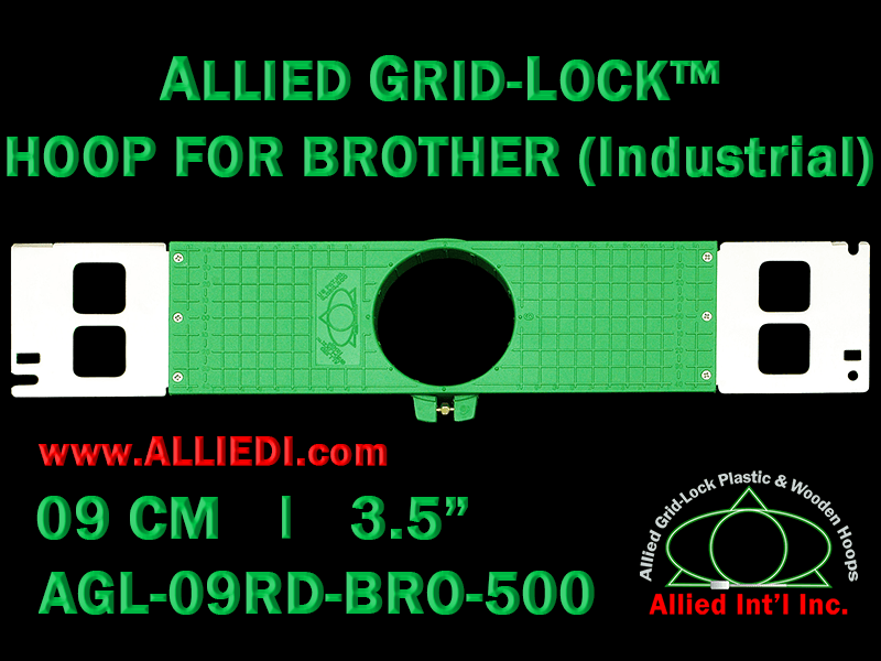Brother Hoop - 7 cm (2.8 inch) - Allied Grid-Lock Hoop - For 500 mm Sew  Field