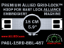 Baby Lock Alliance 15 cm (5.9 inch) Round Premium Allied Grid-Lock Embroidery Hoop