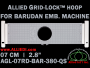 7 cm (2.8 inch) Round Allied Grid-Lock Plastic Embroidery Hoop - Barudan 380 QS