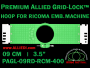9 cm (3.5 inch) Round Premium Allied Grid-Lock Plastic Embroidery Hoop - Ricoma 400