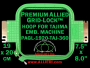Tajima 19 x 20 cm (7.5 x 8 inch) Rectangular Premium Allied Grid-Lock Embroidery Hoop for 360 mm Sew Field / Arm Spacing
