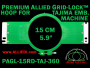 Tajima 15 cm (5.9 inch) Round Premium Allied Grid-Lock Embroidery Hoop for 360 mm Sew Field / Arm Spacing