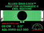 9 cm (3.5 inch) Round Allied Grid-Lock Plastic Embroidery Hoop - Ultramatic-II 360