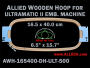 Ultramatic II 16.5 x 40.0 cm (6.5 x 15.7 inch) Rectangular Allied Wooden Embroidery Hoop